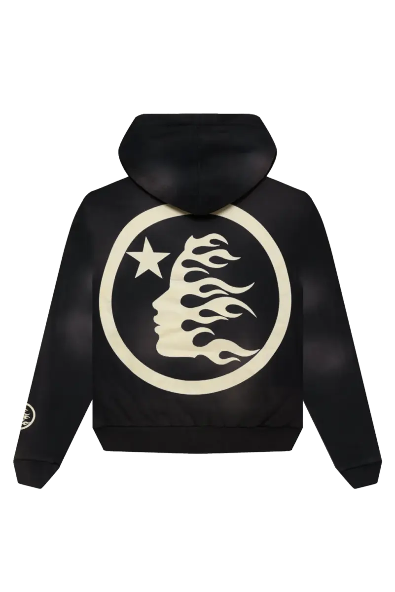 Smoke Black Uniform Hoodie