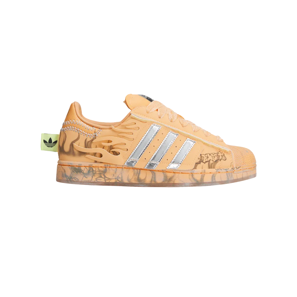 Hellstar x Adidas Superstars ll ‘Hazy Orange’