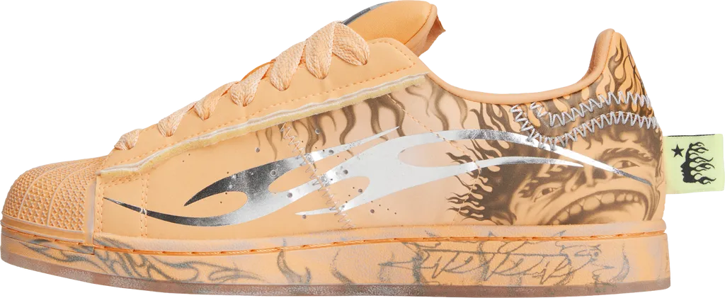 Hellstar x Adidas Superstars ll ‘Hazy Orange’