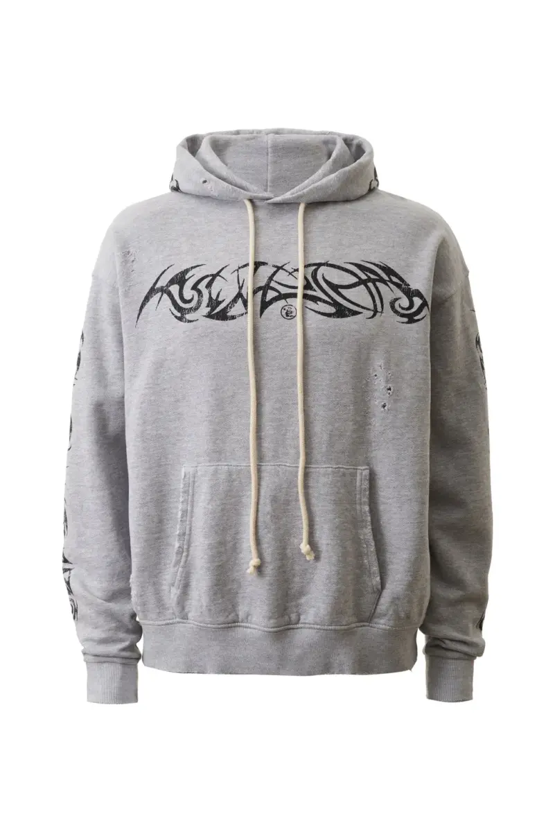 Tribal Flame Logo Hoodie