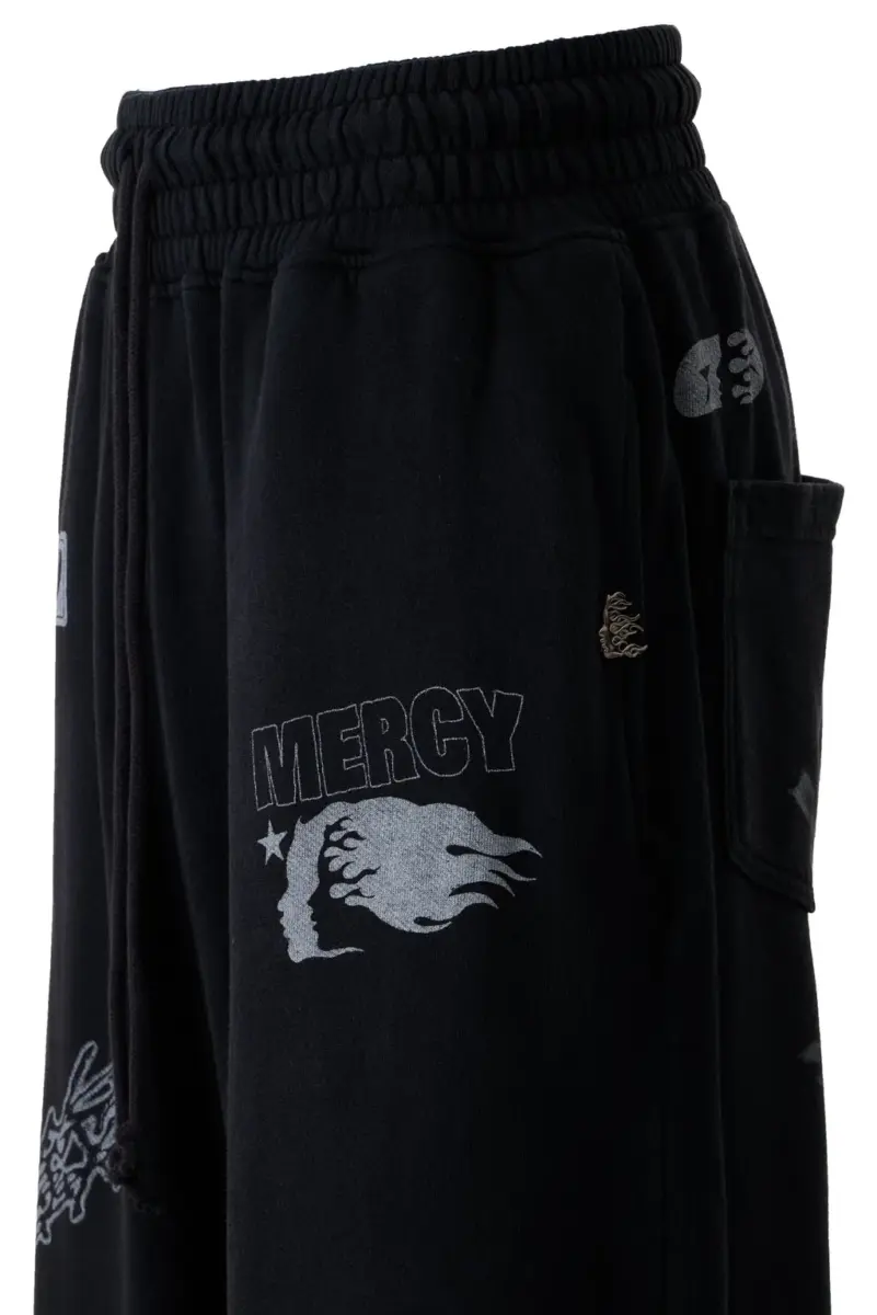 Graffiti Hidden Pocket Sweatpants