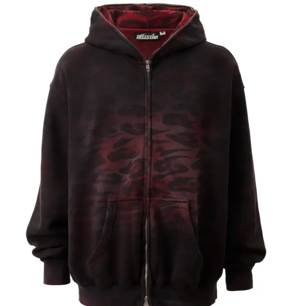 Overdyed Cheetah Zip-Up