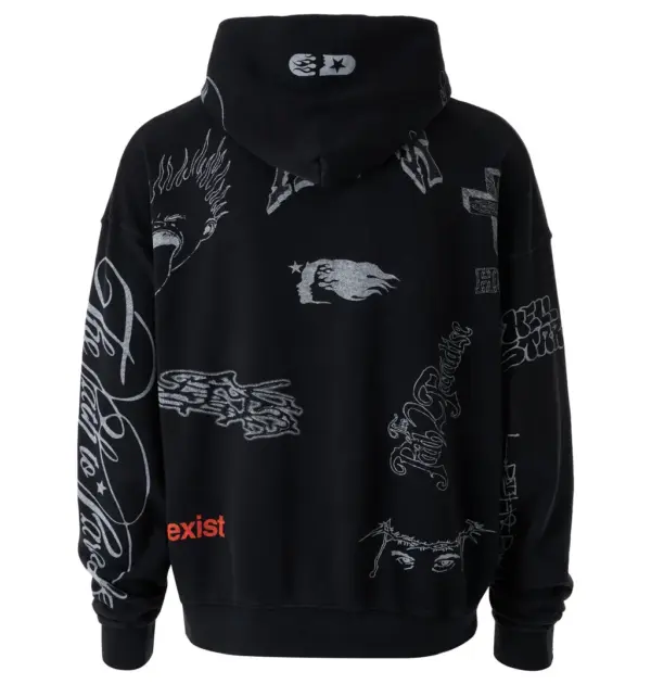 Graffiti Hoodie - Back