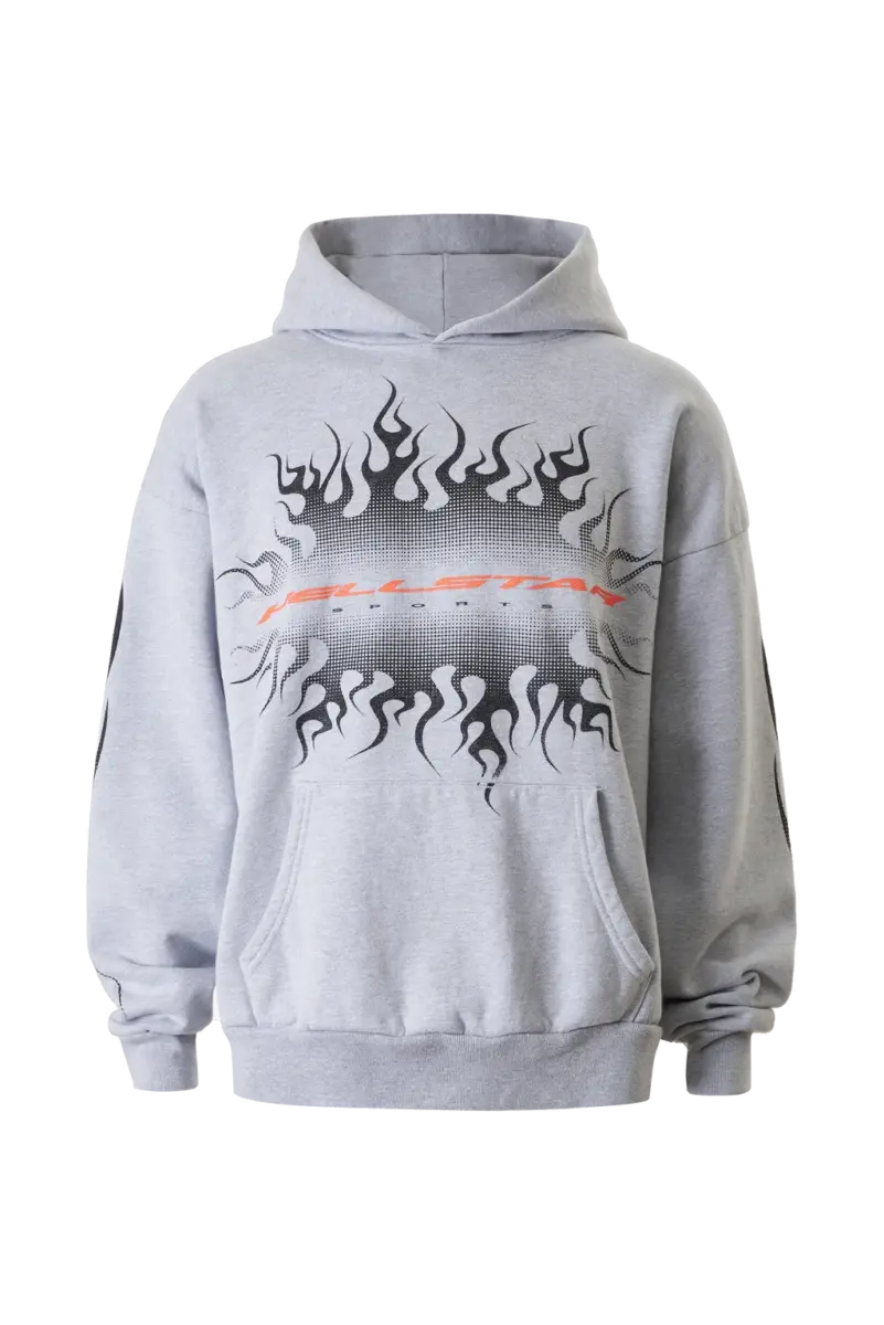 Gradient Flame Hoodie
