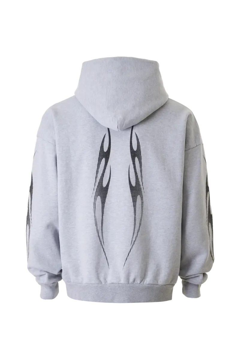 Gradient Flame Hoodie