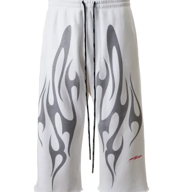 Tribal Flame 3/4 Shorts