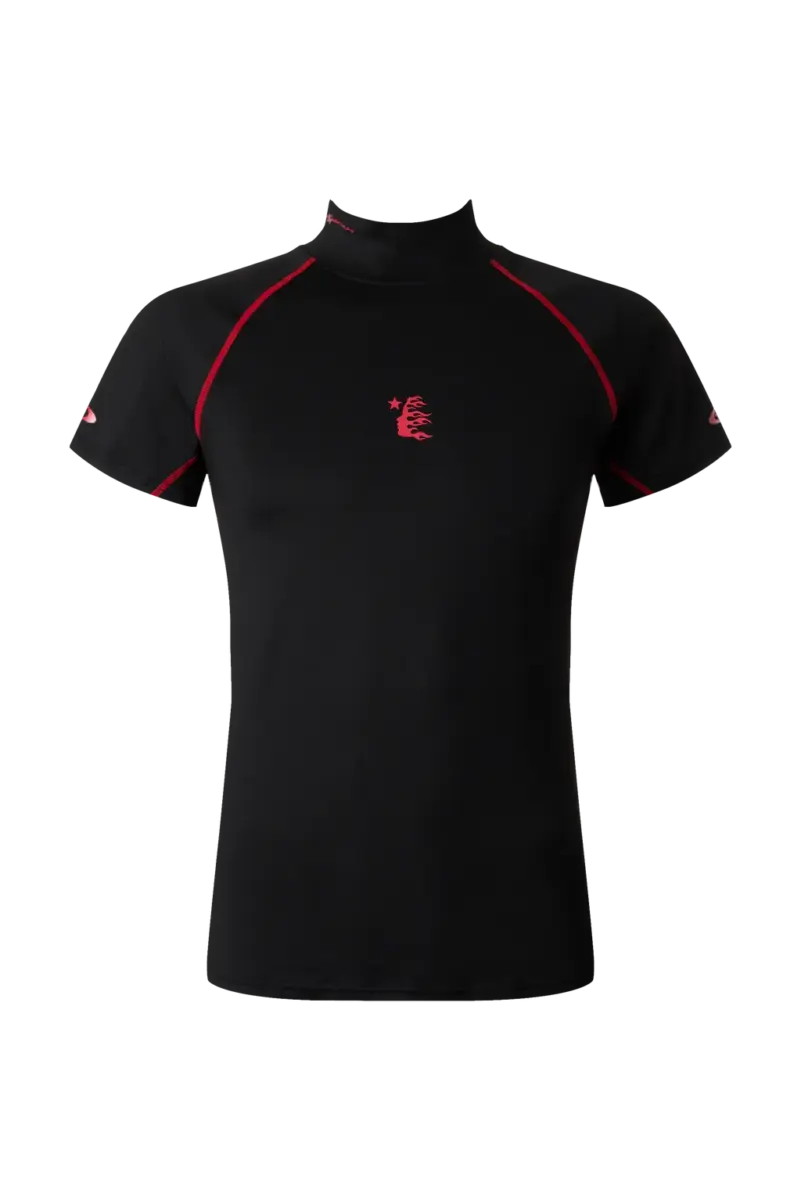 Mockneck Compression T-Shirt