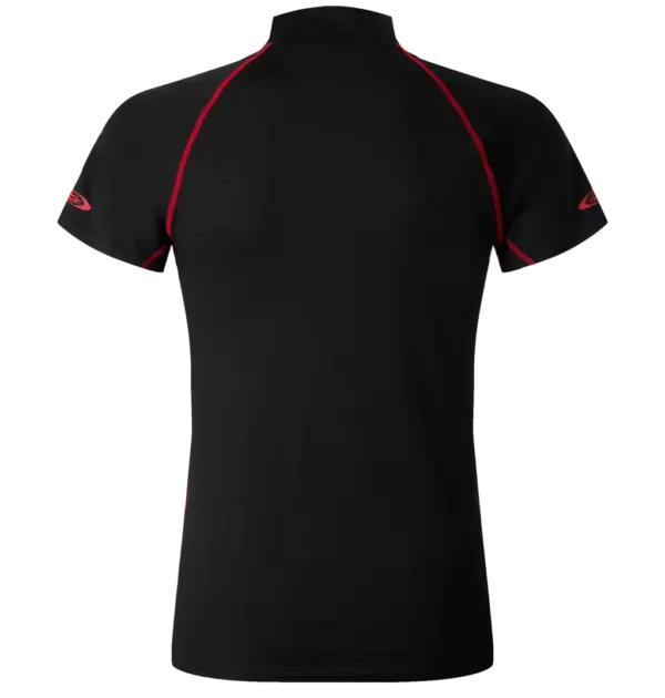 Mockneck Compression T-Shirt - Back