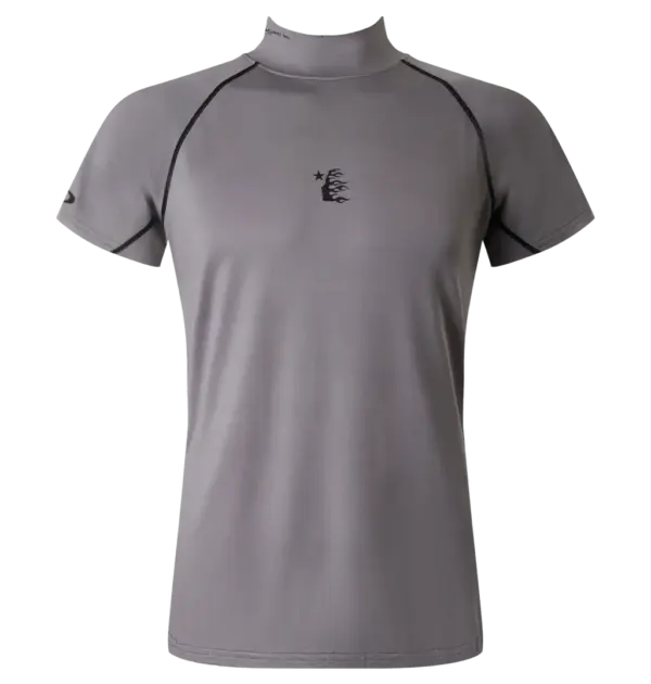 Mockneck Compression T-Shirt