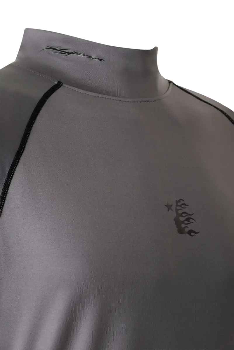 Mockneck Compression T-Shirt
