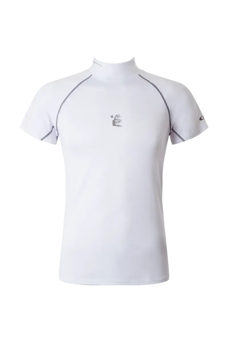 Mockneck Compression T-Shirt