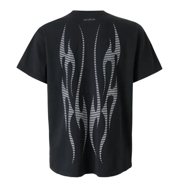 Flame Tribal Motion T-Shirt - Back