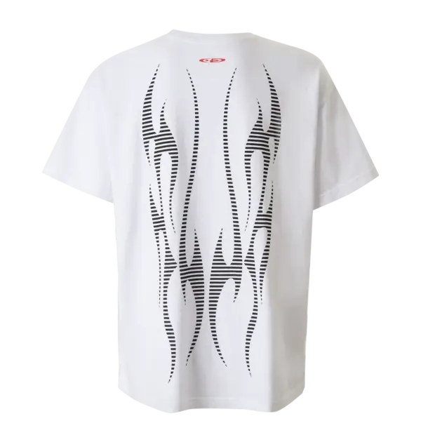 Flame Tribal Motion T-Shirt - Back