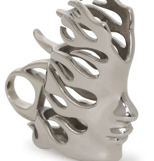 Flame Girl Lighter Case - Back