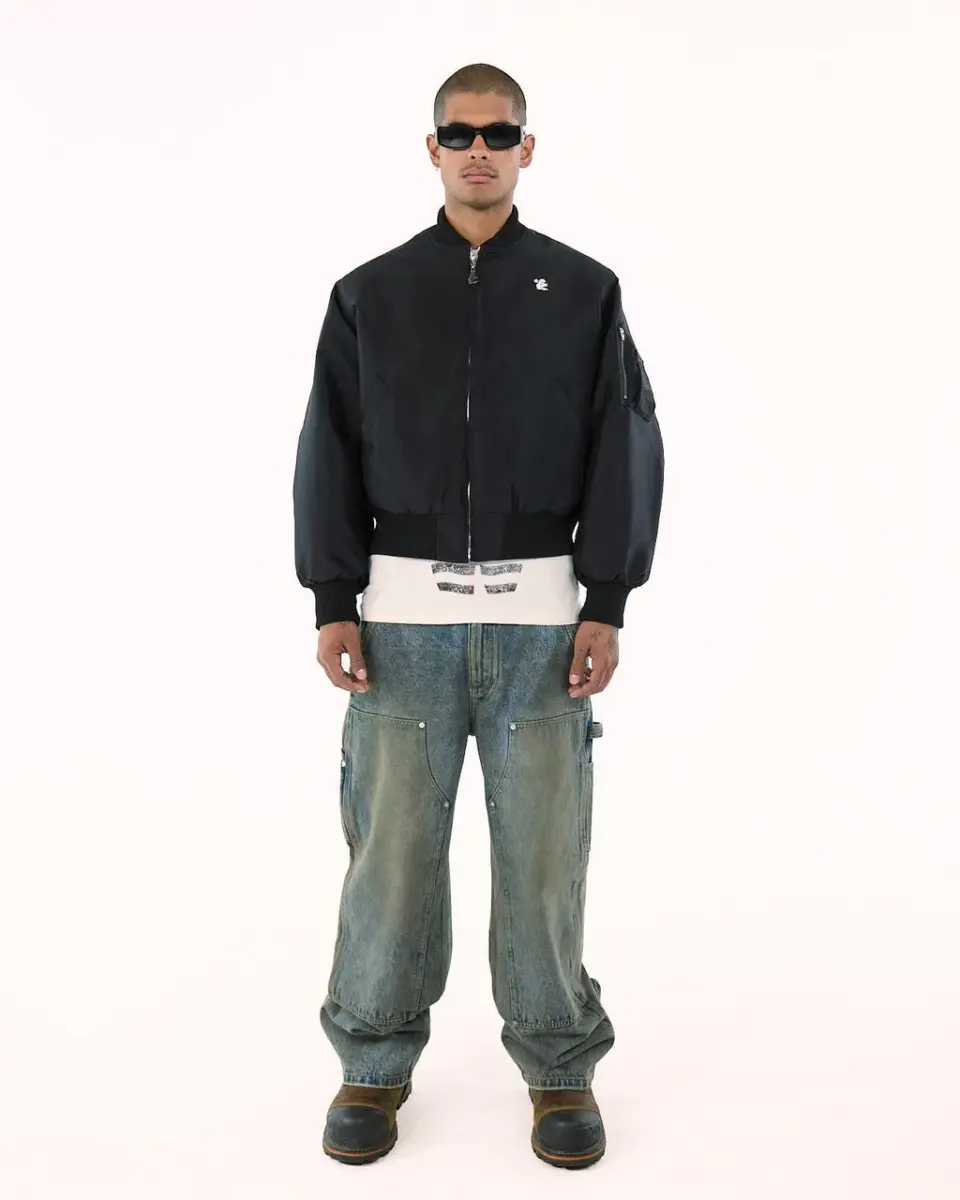 Core Logo Bomber Jacket