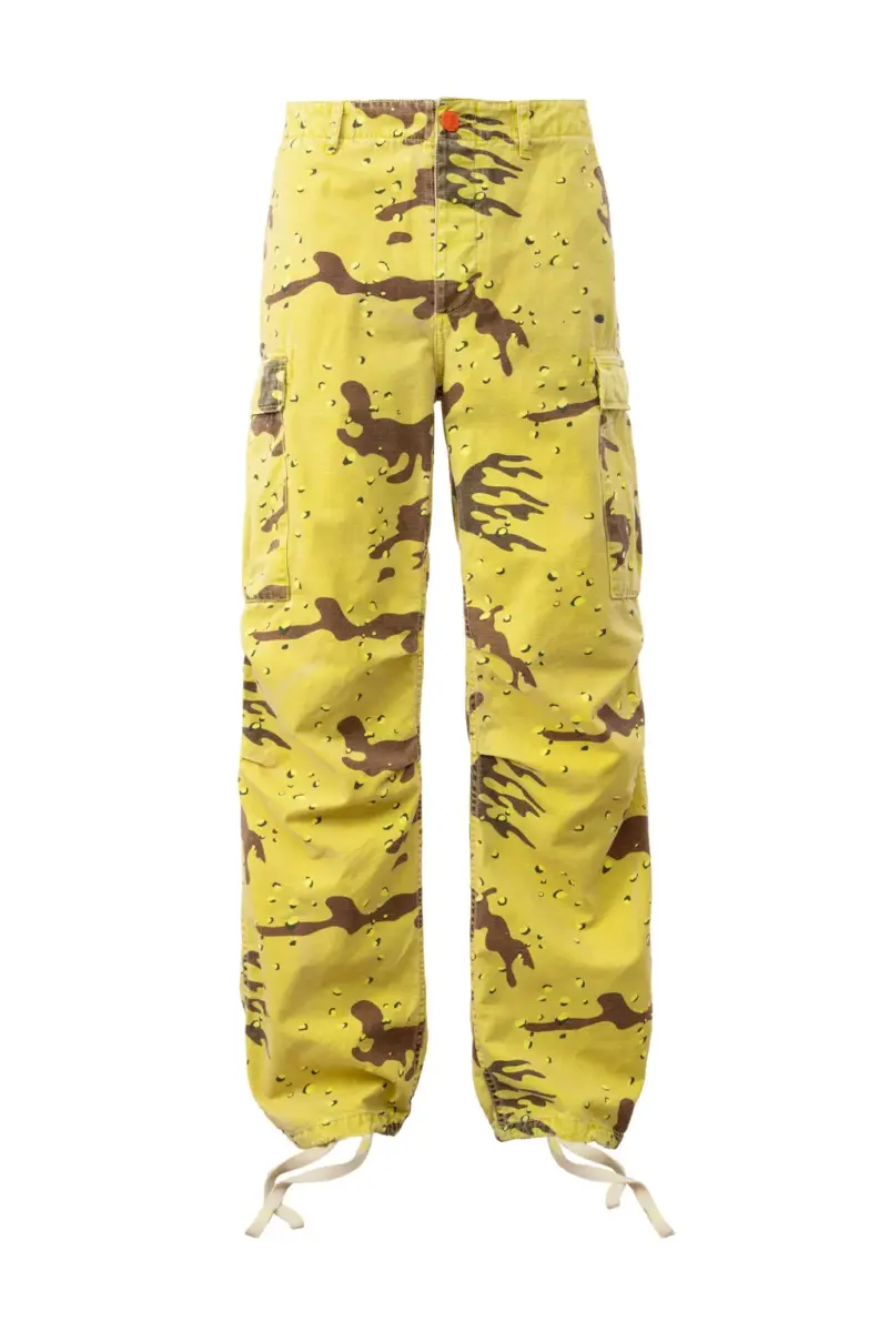 Yellow Fatigue Pants