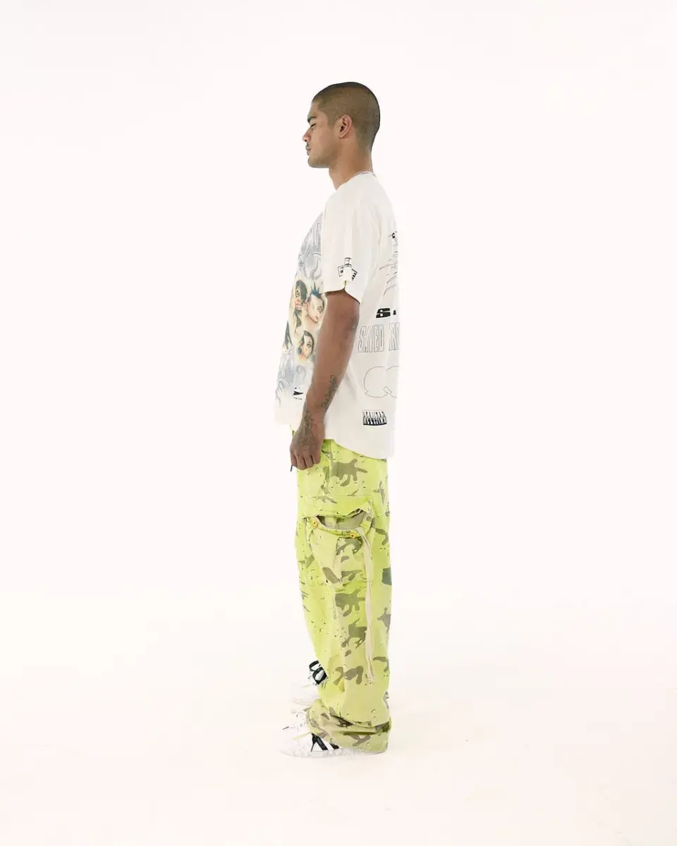 Yellow Fatigue Pants