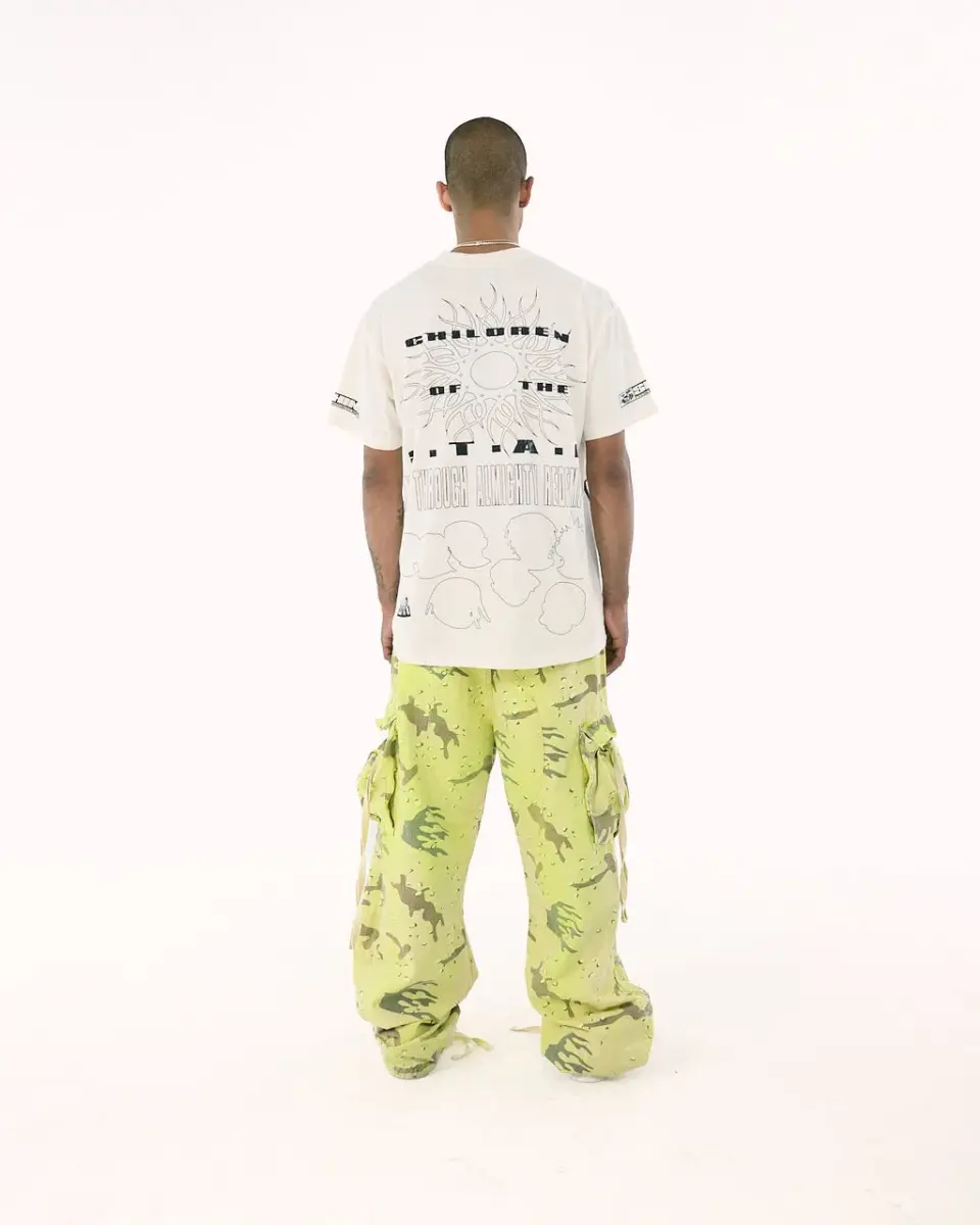 Yellow Fatigue Pants
