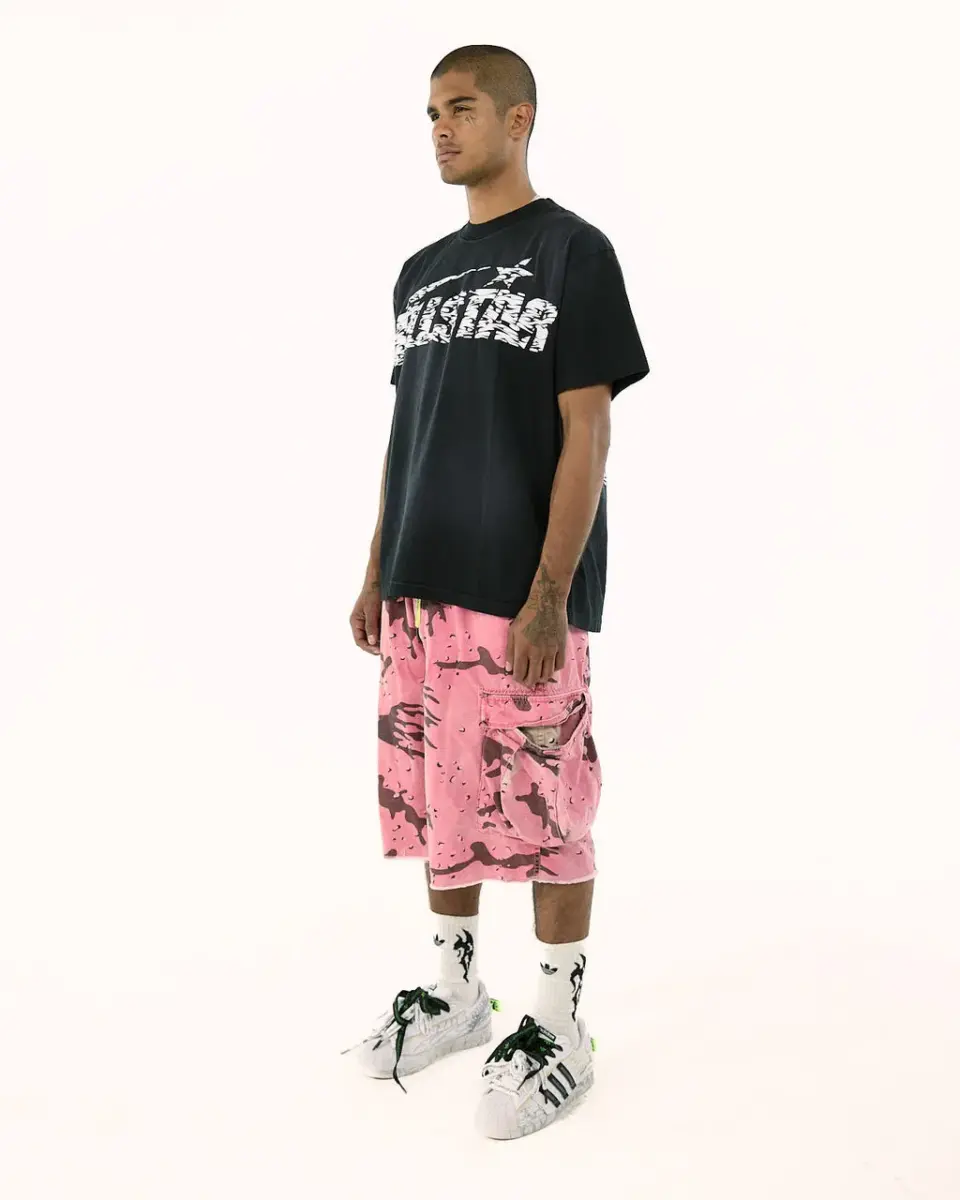 Pink Camo Shorts
