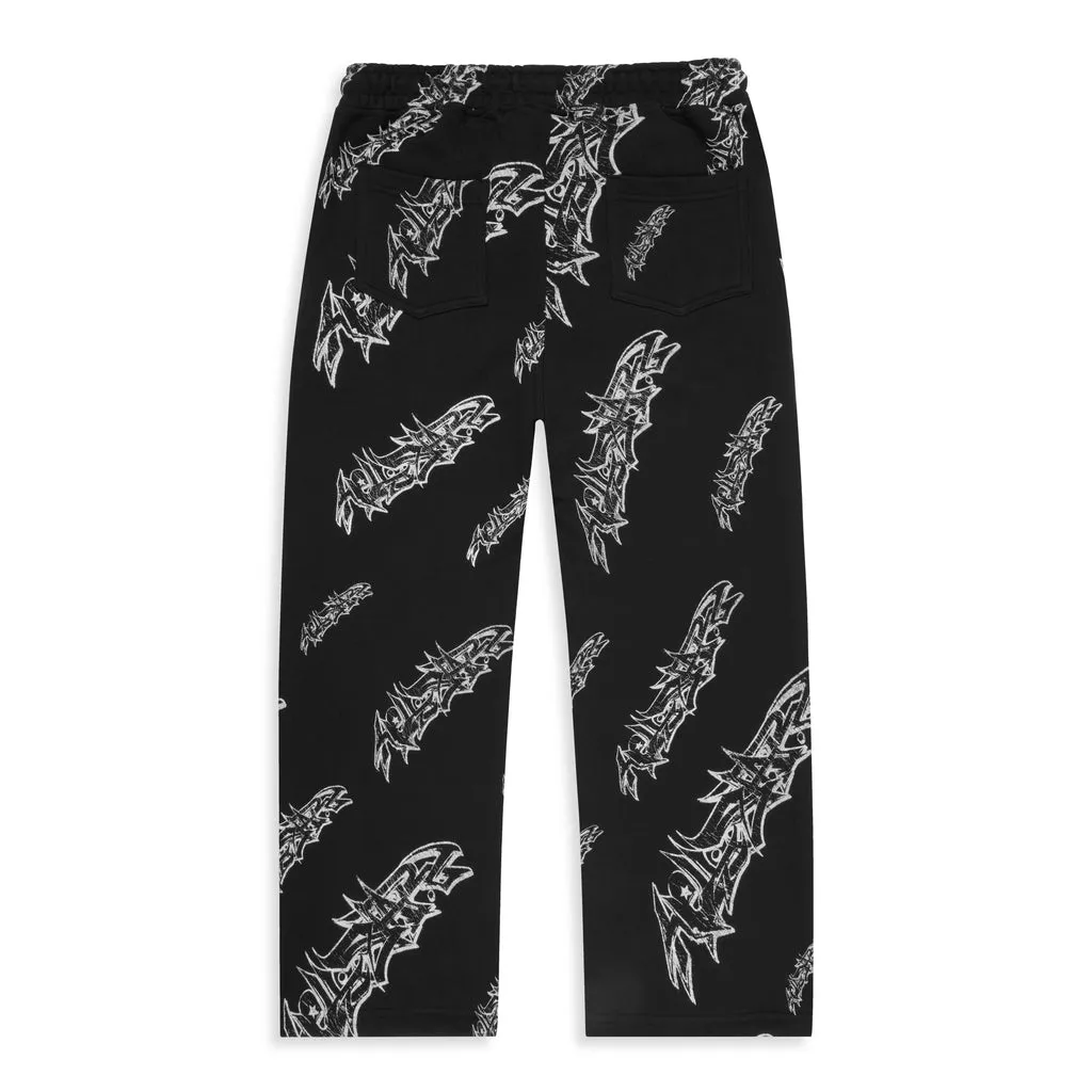 Graffiti Sweats (Black)