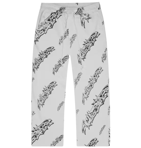 Graffiti Sweats (White)
