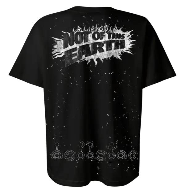 Not of This Earth T-Shirt - Back