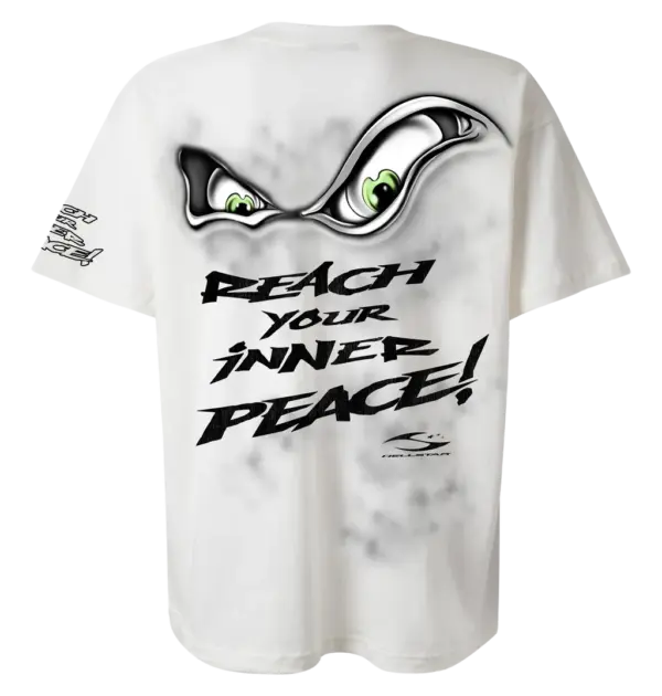 Reach Your Inner Peace Om T-Shirt - Back