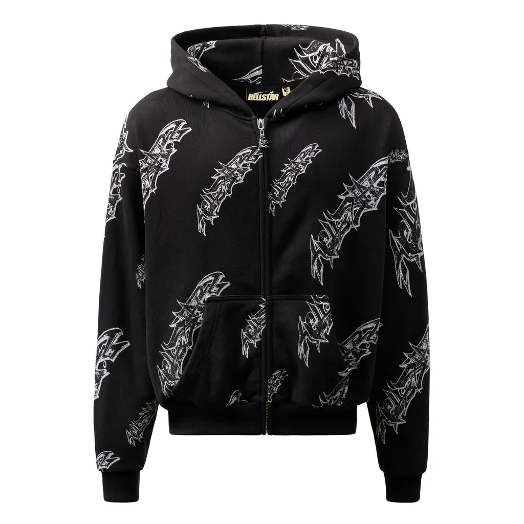 Graffiti Zip-Up (Black)